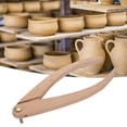 thumbnail image 4 of Calibrador Regla de madera Herramienta de medición de distancia de posicionamiento Herramientas de alfarería para medición de cerámica Calibrador de madera de 8 pulgadas, 4 of 14