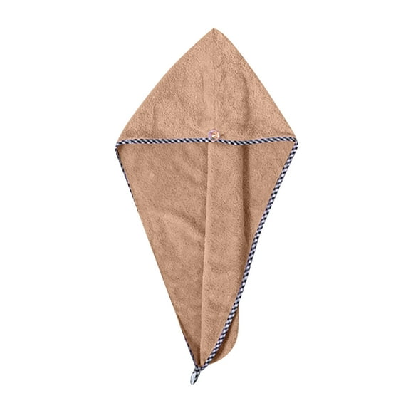 Xihbxyly Gorro de Baño de Terciopelo Coral, Suave y Absorbente, de Secado Rápido y Agradable para La Piel, Cómodo para Secar El Cabello, Elegante y Colorido, Ideal Como Regalo de Salón de Belleza, Ta