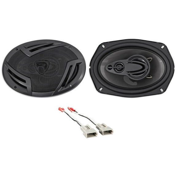 rear rockville factory speaker replacement kit for 1992-97 mercury grand marquis