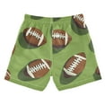 thumbnail image 7 of FORMRS Boys Swim Trunks Quick Dry Mesh Liner Boardshorts Sizes XS-XL, Game Day Footballs, 7 of 7