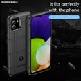 thumbnail image 2 of Super Shock Resistant for Samsung Galaxy A03 Case,Heavy Duty Shockproof Military Grade Drop Tested Case Phone Cover for Samsung Galaxy A03 HD Black, 2 of 7