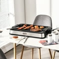 thumbnail image 3 of Costway 1500W Smokeless Indoor Grill Electric Griddle w/ Non-stick Cooking Plate, 3 of 10