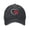 Black, variant on Heart Cat Paw Baseball Cap Vintage Soft Washed Denim,Golf Dad Hat Adjustable Trucker Hats for Men Women Unisex Adult