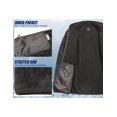 thumbnail image 6 of Men's Fleece Lined Jacket Fuzzy Sherpa Full Zip Thermal Coat Lightweight Outwear for Fall Winter (Pure Gray M), 6 of 7