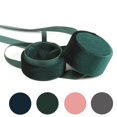 thumbnail image 2 of Qarigey Caja de anillo de boda Bowknot collar titular pulseras organizador aniversario ceremonia joyería decoración Mini novio Ropa, zapatos y accesorios Miscelánea Caja Colgante Verde Qarigey AP004488-04, 2 of 6