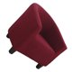 thumbnail image 1 of Yuarrent Funda de sofá lavable extraíble, fácil de reemplazar y mantener, funda elástica para silla de bañera de fácil cuidado Decoración del hogar Vino rojo, 1 of 6