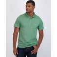 thumbnail image 2 of Real Essentials 3 Pack: Mens Short Sleeve Dry-Fit Collared Polo Shirt With Pocket - Active Casual (Available Big & Tall), 2 of 6