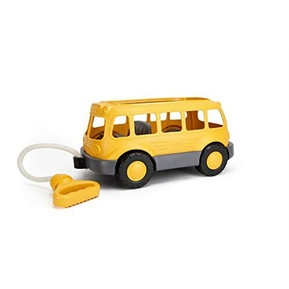 Green Toys Chariot Scolaire - FC, Jaune