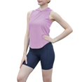 thumbnail image 3 of WBQ Workout Tank Tops for Women Sleeveless Hooded Sport Tank Top Breathable Quick Dry Running Yoga Shirts Athletic Tops Gym Workout Clothes S-XL, 3 of 7