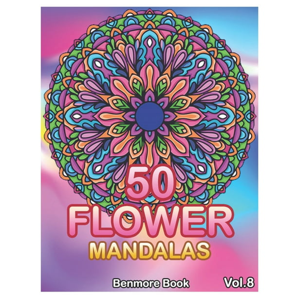 Featured image of post Mandala Coloring Book Flower The repeating patterns of the mandala have historically been meditative and serene