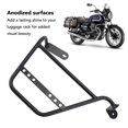thumbnail image 3 of Motorcycle Side Luggage Rack Strong Structure 12mm Iron Tube Motorcycle Side Mount Luggage Shelf Replacement for  V7 Stone Special Custom, 3 of 7