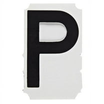 Brady Letter Label,P,PK10 5010-P
