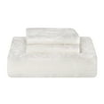 thumbnail image 2 of BNM Cotton Blend Classic Medallion Bedspread Set, Queen, Off White, 2 of 6