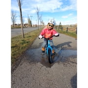Strider 14x Classic, Awesome Blue - Balance Bike for Kids 3 to 6 Years -Includes Kid Sized Grips, Padded Seat, Performance Footrest, All-Purpose Tires Easy Assembly, Tool-Free Adjustments