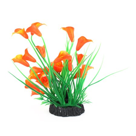 Home Aquarium Fish Tank Plastic Simulation Landscape Plant