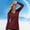 Wine, variant on Purcolt Long Sleeve Shirts for Women Lightweight UPF 50 V Neck Workout Sun Shirt Summer Casual Quick Dry Loose Fit Tunic Tops with Pockets for Outdoor Gym Hiking Yoga