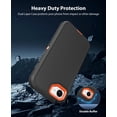 thumbnail image 3 of Funda resistente Jelanry para iPhone 16e de 6,1" con doble capa, 3 of 8