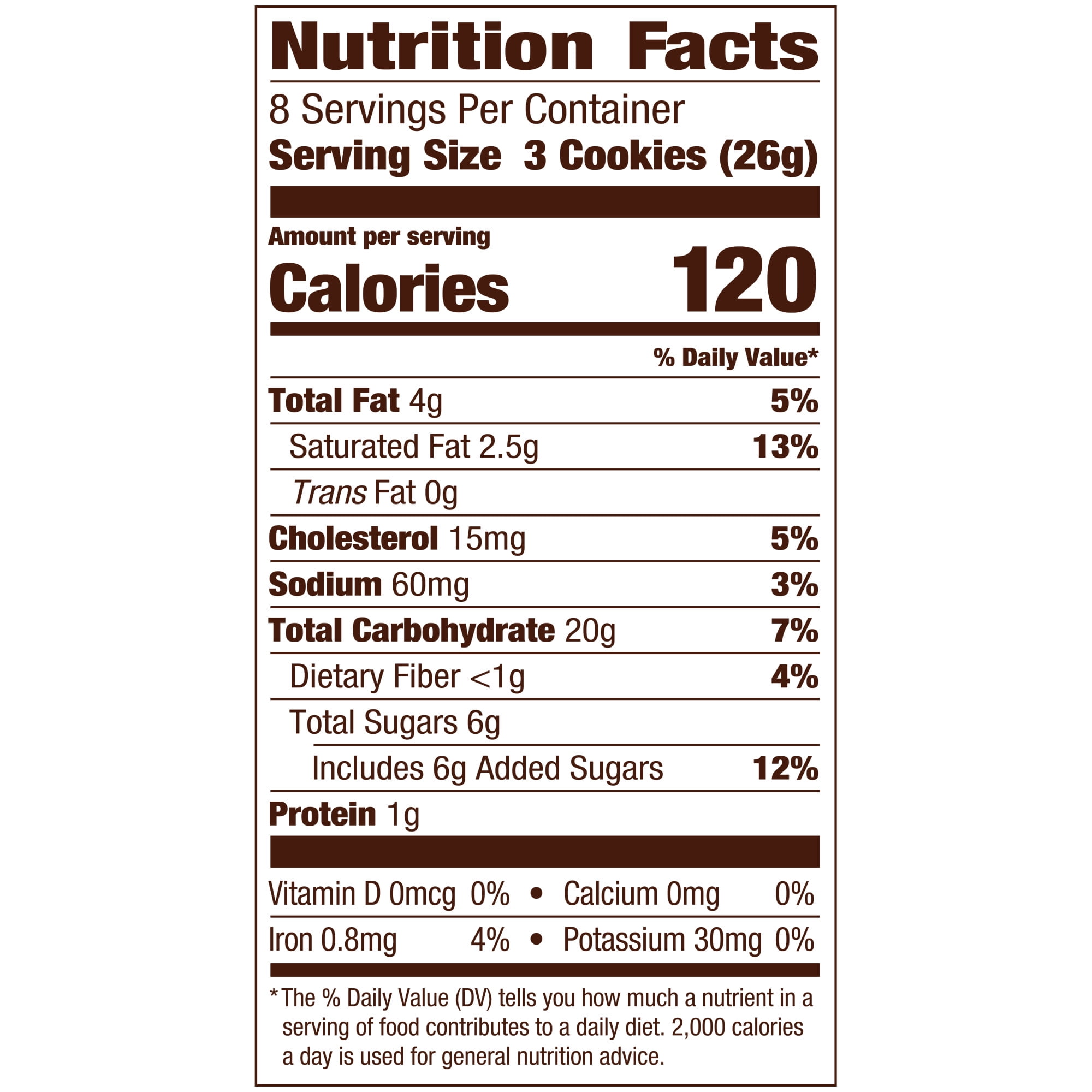 Pepperidge Farm Chessmen Brown Butter Pecan Flavored Cookies, 7.25 oz Bag