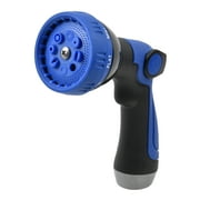 Auto Drive Plastic Car Wash Water Hose Nozzle 8 Pattern Spray, Heavy Duty Durable Material
