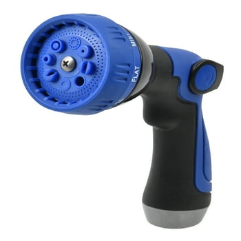 Auto Drive Car Wash Water Hose Nozzle 8 Pattern Spray, Heavy Duty Durable Material