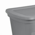 thumbnail image 4 of Sterilite 68 L Tote Box - Grey, 68L, Grey, 4 of 4