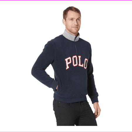 Polo Ralph Lauren - Polo Ralph Lauren Mens Fleece Logo 1/4 Zip Pullover ...