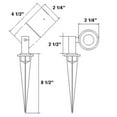 thumbnail image 2 of Best Pro Lighting's 9-Watt LED Cast Aluminum Directional Bullet Low Voltage Landscape Lights, 2 of 5