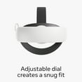 thumbnail image 4 of Meta Quest Elite Strap avec batterie — Compatible avec Meta Quest 3/3S — Jusqu’à 2 heures supplémentaires de jeu — Confort supérieur et répartition du poids optimisée — Ajustement ergonomique et régla, 4 of 7