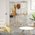 thumbnail image 4 of Costway 6FT Retro 3-Panel Room Divider Folding Privacy Screen Freestanding Wall Divider, 4 of 10