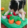 thumbnail image 4 of Dog Toys Carrot Plush Toy for Dogs Snuffle Mat Pet Vegetable Chew Toy for Dogs Cats Durable Chew Puppy Toy Dogs Accessories (orange), 4 of 7