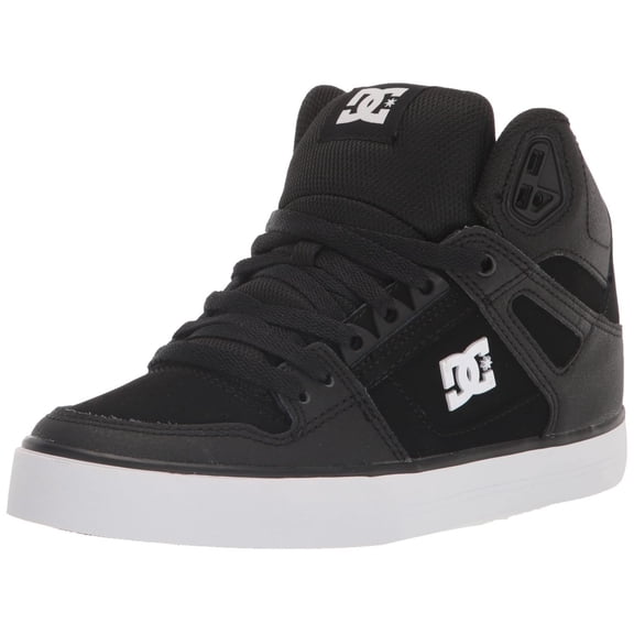 DC Shoes Mens Pure High-Top Shoes Black/Black/White - ADYS400043-BLW 13 BLACK/BLACK/WHITE