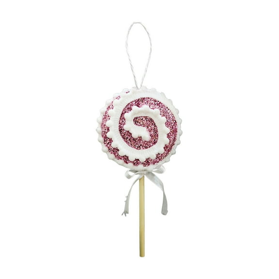 Zmeidao Christmas Lollipop Ornaments, Pastel Color Candy Christmas Tree Hanging Ornaments for Xmas New Year Birthday Home Party Supplies