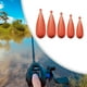 thumbnail image 1 of Tapones de práctica de pesca Perfecl PVC 5 piezas 7G/10G/12G/15G/20G Naranja, 1 of 8