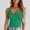 Green, variant on BRGZLK Tank Tops For Women's Solid Color Double Lined V Neck Summer Slim Fit Basic Sleeveless Shirts Cute Trendy Going Out Tops