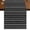 Black, variant on Brown Striped Burlap Cotton Table Runner 18x72 Inches Long, Farmhouse Stripes Modern Vintage Farmhouse Table Runners, Outdoor Dining Tablecloths Decor for Baby Shower/Party/Wedding