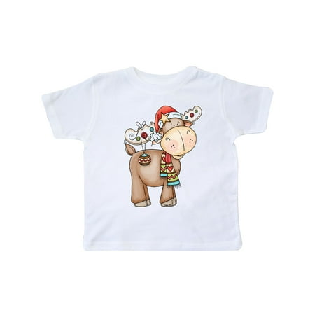 

Inktastic Christmas Molly Moose Gift Toddler Boy or Toddler Girl T-Shirt