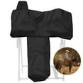 thumbnail image 2 of Oxford Fabric Western Saddle Cover, Waterproof Protective Cover with 6 Elastic Straps, Sturdy Scratch-Proof Case for Most Full-Size Western Saddles, 2 of 5
