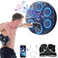 thumbnail image 6 of SPOORYYO Smart Music Boxing Wall Trainer - Bluetooth Home Fitness Equipment, Adjustable Speed & Lights, Shock-Absorbing Impactor, Easy Installation, Includes Gloves, 6 of 6