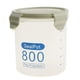 thumbnail image 1 of Contenedor de cereales Stow, recipientes de plástico para almacenar alimentos, refrigerios y cocina. 800ml verde, 1 of 9