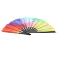 thumbnail image 5 of Masterfully Designed Bamboo Hand Fan, Ideal For Tai Chi Practice And Decorations, Smooth Opening And Closing, Loud Clack Sound, Compact Size Rich Colors, Durable Construction For, 5 of 8