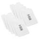 thumbnail image 2 of 10 fundas protectoras antirrobo RFID para pasaporte, tarjetas de crédito, identificación, protección impermeable (plateadas), 2 of 6