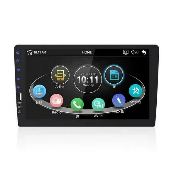 9 inch 1 Din Mirror Link Bluetooth MP5 car player StereoTouch screen USB card Remote Control Single Din Car Radio Car Audio