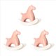 thumbnail image 1 of 3X Estatua de Caballo Mecedora de Cerámica para el Hogar, Escultura de Arte Moderno para Decoración de Estantes de Mesa, Adorno de Escritorio de Estatuilla Estética,B, 1 of 4
