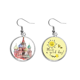 thumbnail image 1 of El gran palacio del Kremlin en Moscú, Rusia Pendiente Sol Flor Pendiente Joyas Moda Unbranded M, 1 of 3