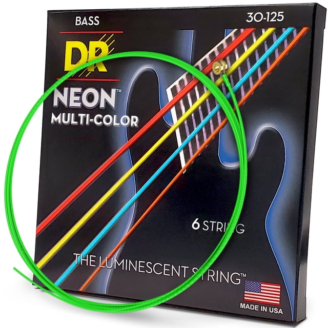 Cuerdas para bajo eléctrico DR Strings HI-DEF NEON NMCB6-30