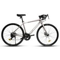 thumbnail image 3 of 700C Road Bike, 16-Speed Outdoor Bike Disc Brakes, Light Weight Aluminum Frame, Racing Bike City Commuting Road Bicycle for Women, 3 of 10