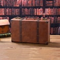 thumbnail image 1 of Suitcase, Decorative Multifunctional Vintage Suitcase Rectangular Exquisite Craftsmanship  for Photo Props and Luggage, 1 of 7