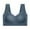 Blue, variant on Utoimkio Sports Bras for Women High Support Large Bust Yoga Vest Sports Bras Women's Plus Size Workout Fitness Running Underwire