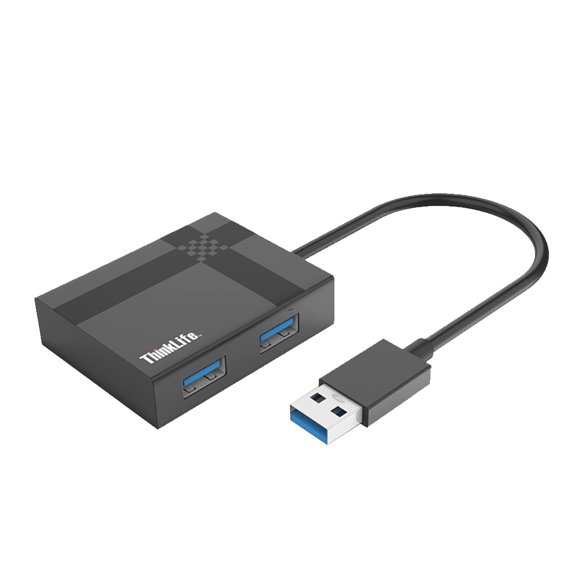 Seitruly Lenovo LA04/3,0 profesional práctico USB-A Hub Cable adaptador velocidad de red estable Cable de transmisión Hubs ordenador Electrónica LA04/3.0