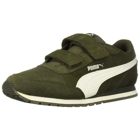 Puma Little Kid's Shoes St Runner V2 Strap SD Green Fashion